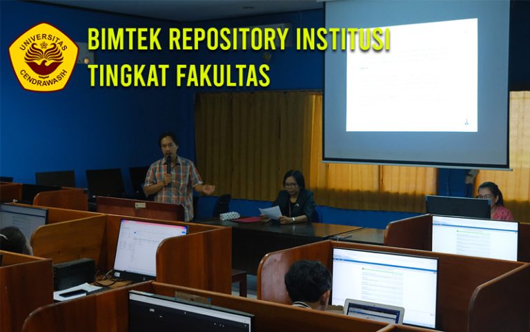 Read more about the article Bimbingan Teknis Repository Institusi dari UPT. Perpustakaan untuk Operator Fakultas Universitas Cenderawasih