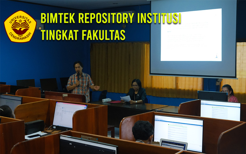 You are currently viewing Bimbingan Teknis Repository Institusi dari UPT. Perpustakaan untuk Operator Fakultas Universitas Cenderawasih